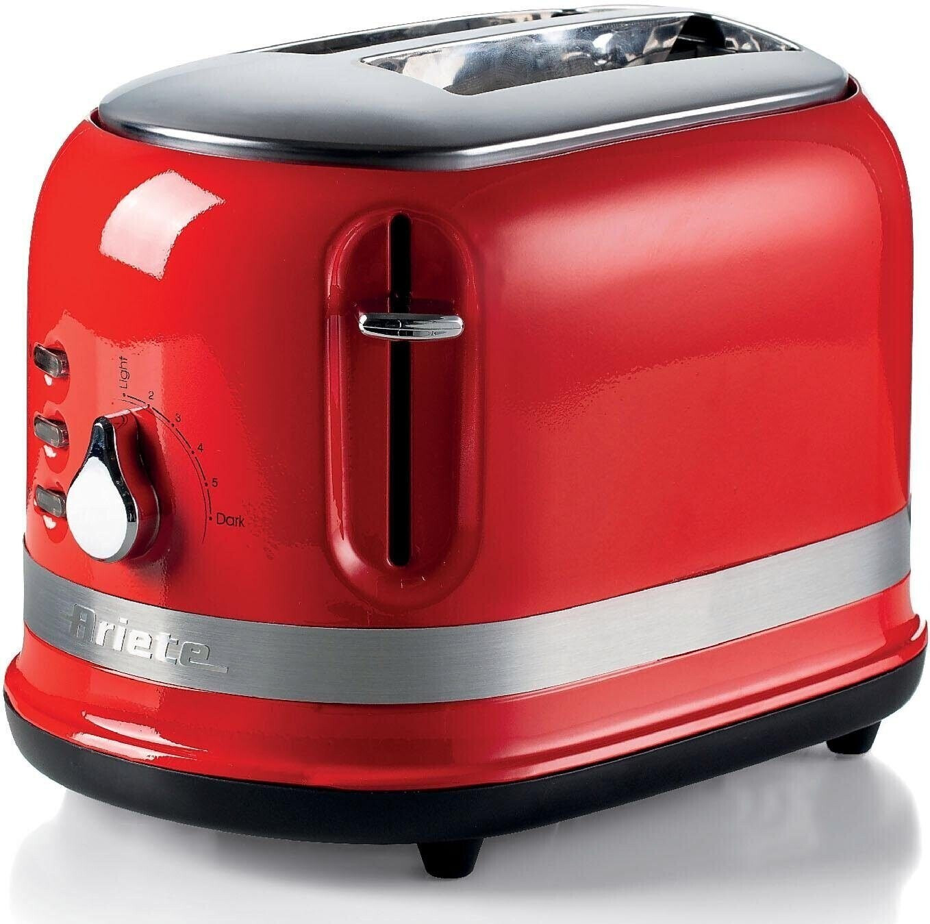 توستر آریته ایتالیا مدل ARIETE Moderna 0149R - دو شیار کوتاه- رنگ قرمز